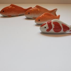 Little ceramic fish set